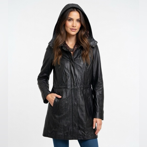 Danier Jackets & Blazers - Vintage Danier Leather Coat